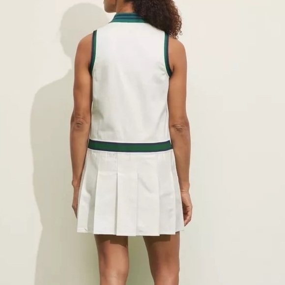 prince pickleball women’s collared pleated sports dress White size L NIP - Picture 2 of 3